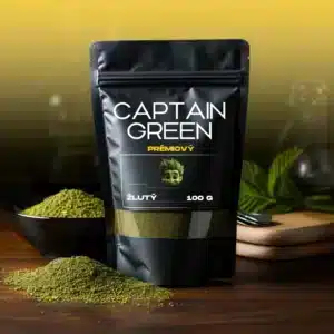 žlutý kratom premium captain green