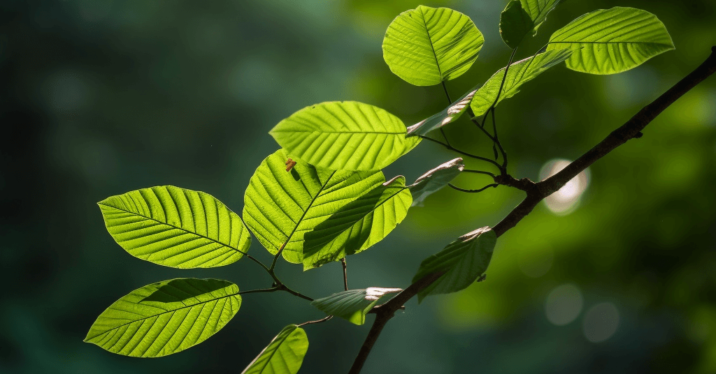 kratomové listy