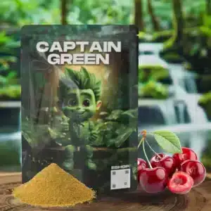 Ochucený zelený kratom Višeň produkt