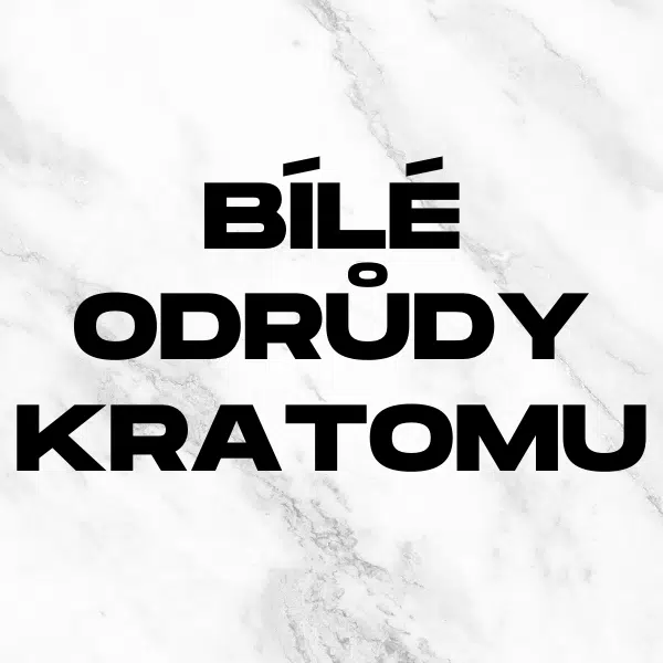 bile odrudy kratomu