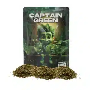 drcené listy kratomu zelené