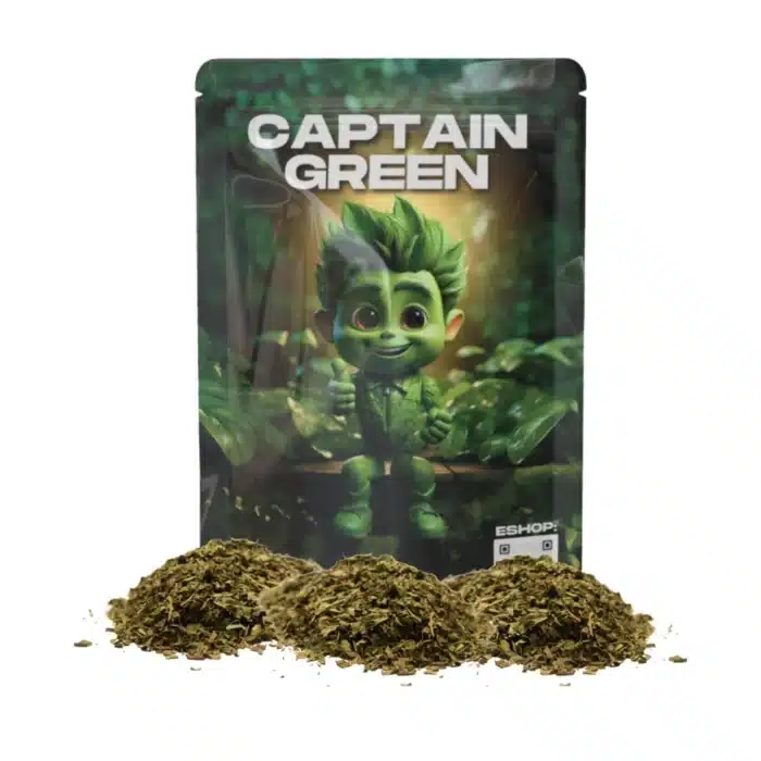 drcené listy kratomu zelené